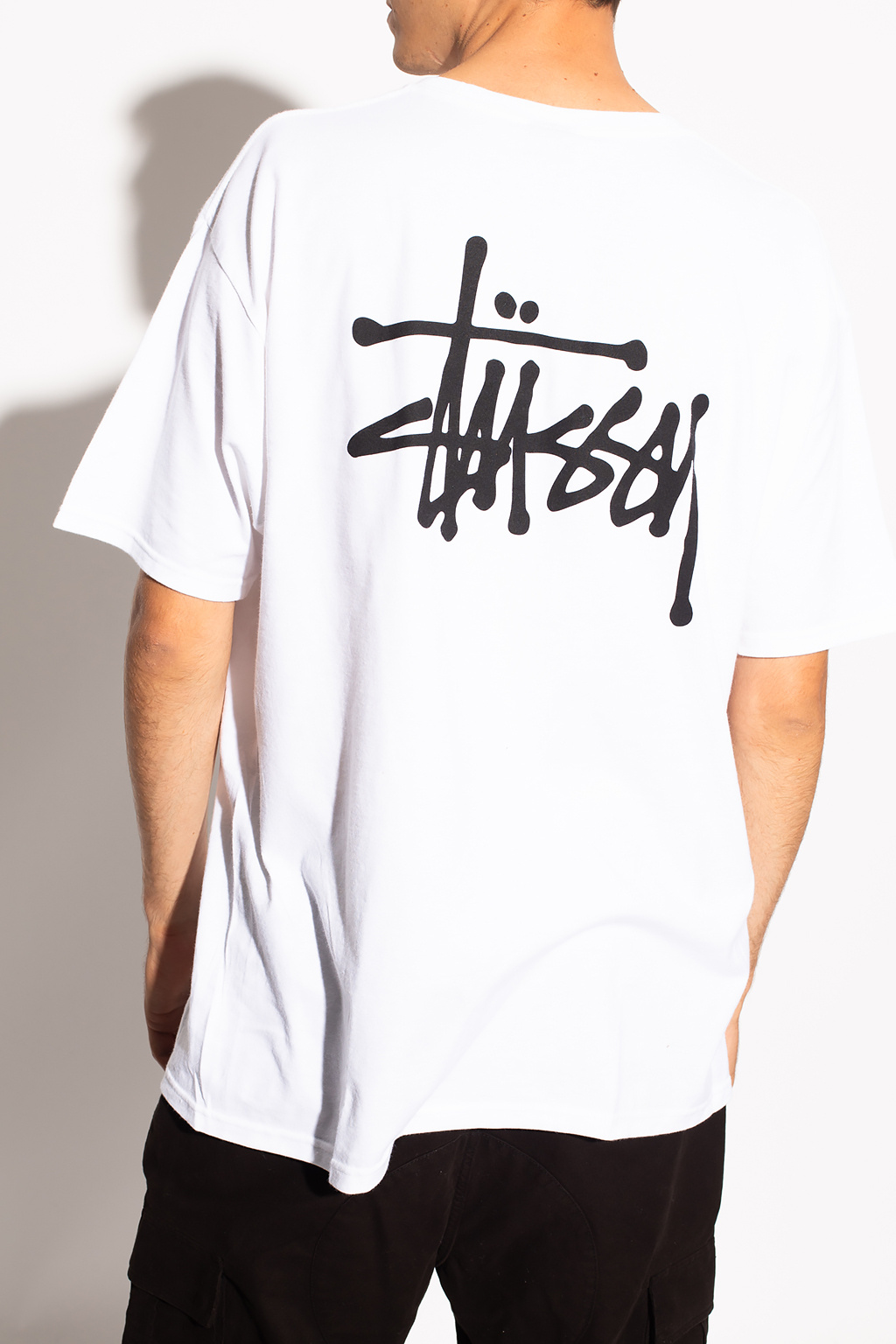 White Logo T-shirt Stussy - Vitkac HK